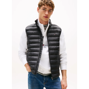 Μπουφάν αμάνικο Tommy Hilfiger μαύρο