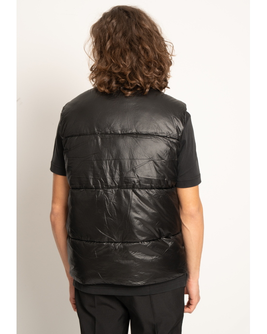 Μπουφάν αμάνικο Jack n Jones μαύρο ΑΜΑΝΙΚΑ ΜΠΟΥΦΑΝ