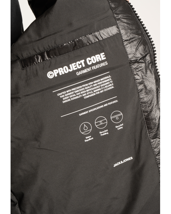 Μπουφάν αμάνικο Jack n Jones μαύρο ΑΜΑΝΙΚΑ ΜΠΟΥΦΑΝ