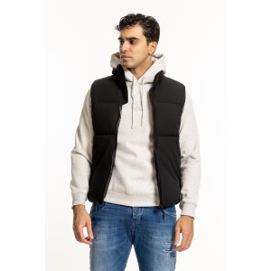 Μπουφάν αμάνικο Jack n Jones μαύρο Μπουφάν αμάνικο Jack n Jones μαύρο