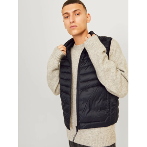 Μπουφάν αμάνικο Jack n Jones μαύρο Μπουφάν αμάνικο Jack n Jones μαύρο