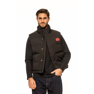 Αμάνικο μπουφάν Hugo μαύρο