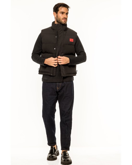 Αμάνικο μπουφάν Hugo μαύρο ΑΜΑΝΙΚΑ ΜΠΟΥΦΑΝ