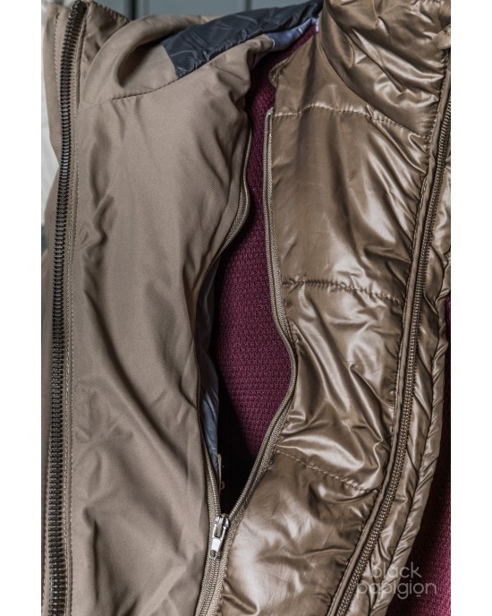 Μπουφάν παρκά Artisti Italiani μπεζ ΜΠΟΥΦΑΝ ΠΑΡΚΑ