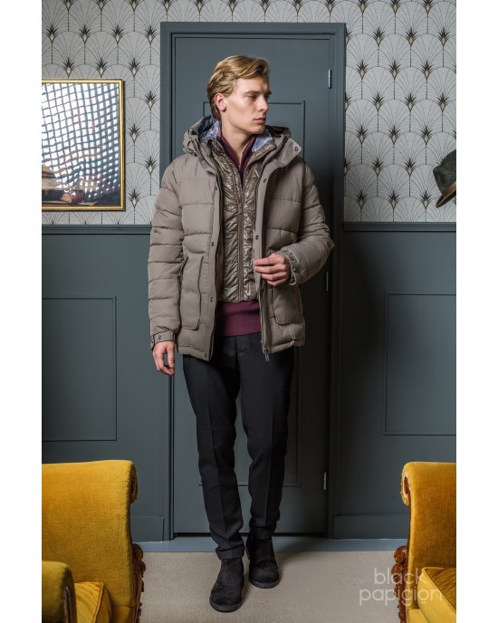 Μπουφάν παρκά Artisti Italiani μπεζ ΜΠΟΥΦΑΝ ΠΑΡΚΑ