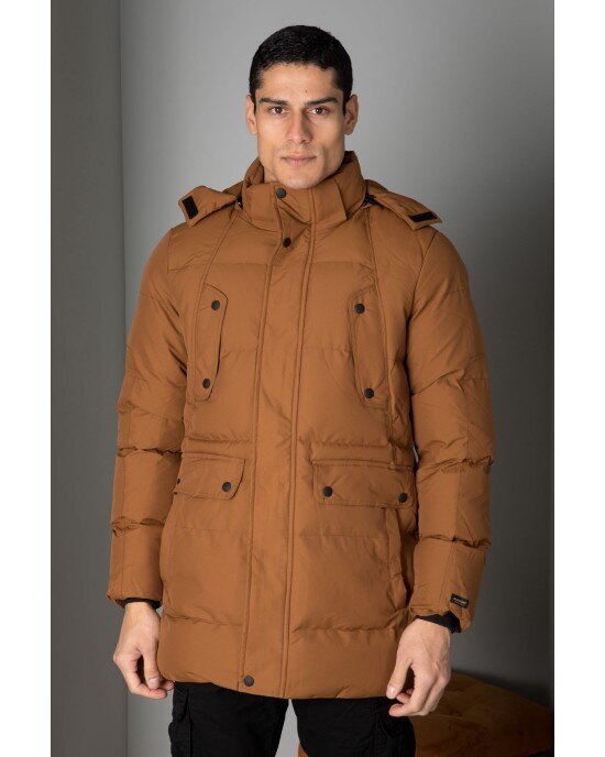 Μπουφάν παρκά Splendid Clothing ταμπά Μπουφάν παρκά Splendid Clothing ταμπά