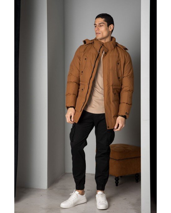 Μπουφάν παρκά Splendid Clothing ταμπά Μπουφάν παρκά Splendid Clothing ταμπά