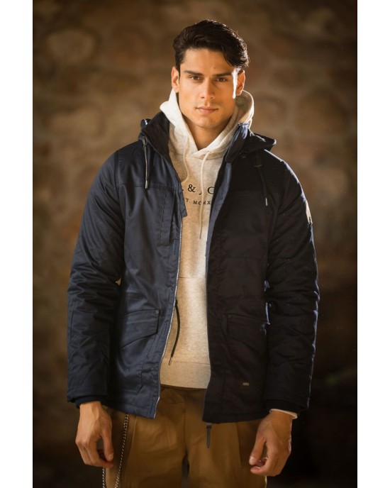 Μπουφάν παρκά Splendid Clothing μπλε Μπουφάν παρκά Splendid Clothing μπλε