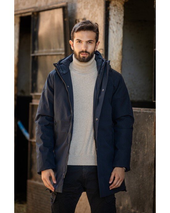 Μπουφάν παρκά Biston μπλε ΜΠΟΥΦΑΝ ΠΑΡΚΑ