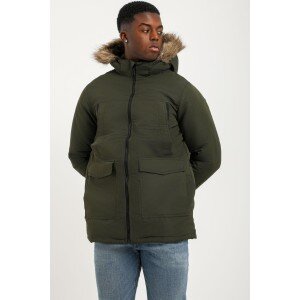 Μπουφάν Jack n Jones χακί Μπουφάν Jack n Jones χακί