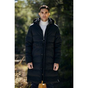 Μπουφάν παρκά Biston μαύρο