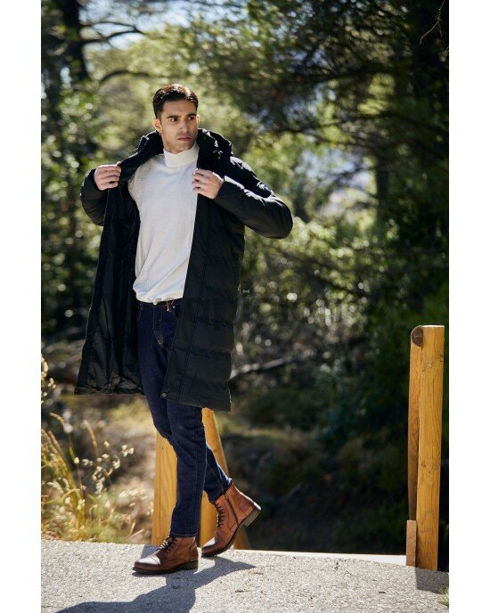 Μπουφάν παρκά Biston μαύρο ΜΠΟΥΦΑΝ ΠΑΡΚΑ