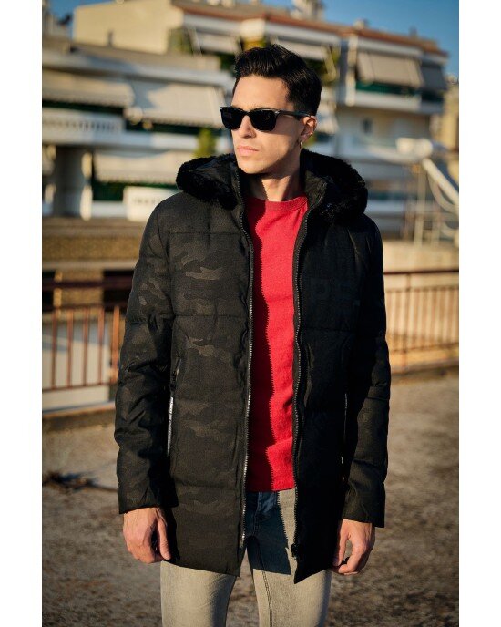 Μπουφάν παρκά Splendid Clothing μαύρο Μπουφάν παρκά Splendid Clothing μαύρο