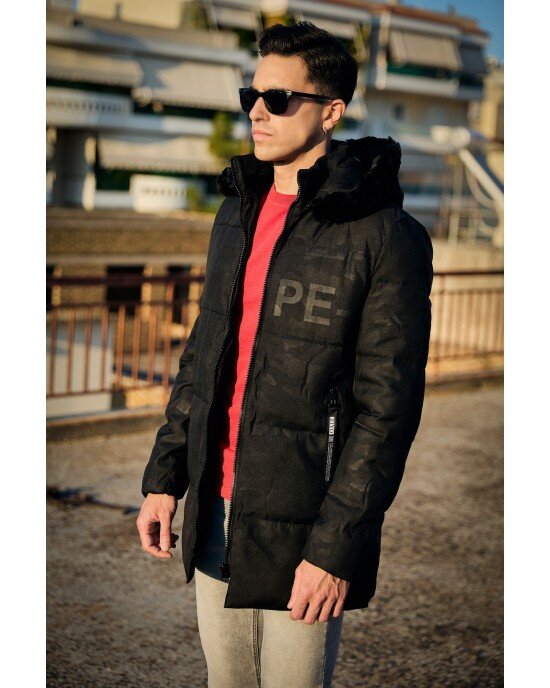 Μπουφάν παρκά Splendid Clothing μαύρο Μπουφάν παρκά Splendid Clothing μαύρο