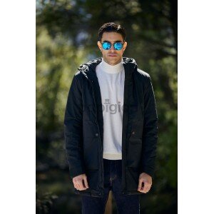 Μπουφάν παρκά Splendid Clothing μαύρο