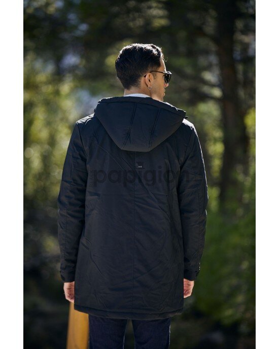 Μπουφάν παρκά Splendid Clothing μαύρο ΜΠΟΥΦΑΝ ΠΑΡΚΑ