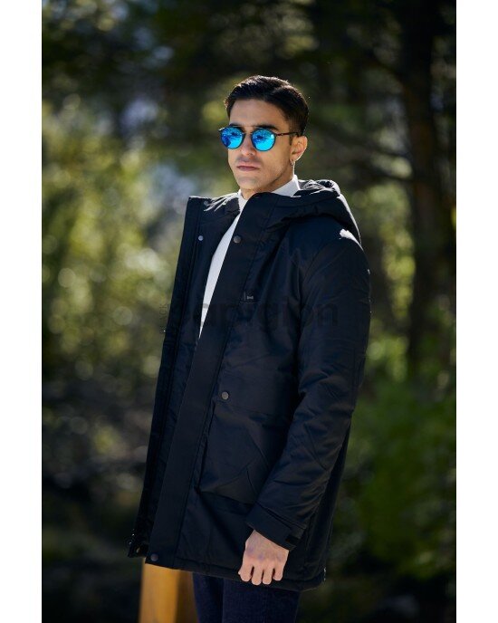 Μπουφάν παρκά Splendid Clothing μαύρο ΜΠΟΥΦΑΝ ΠΑΡΚΑ