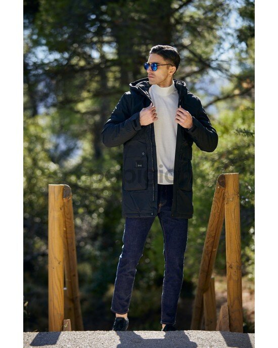 Μπουφάν παρκά Splendid Clothing μαύρο ΜΠΟΥΦΑΝ ΠΑΡΚΑ