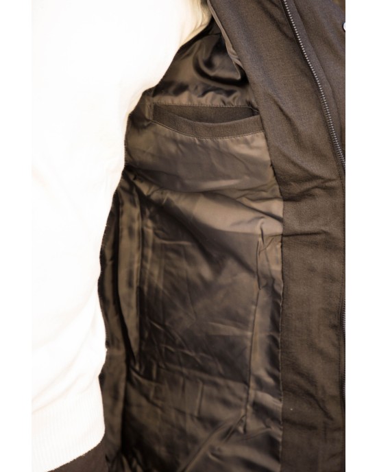 Μπουφάν παρκά Splendid Clothing μαύρο