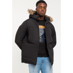 Μπουφάν Jack n Jones μαύρο