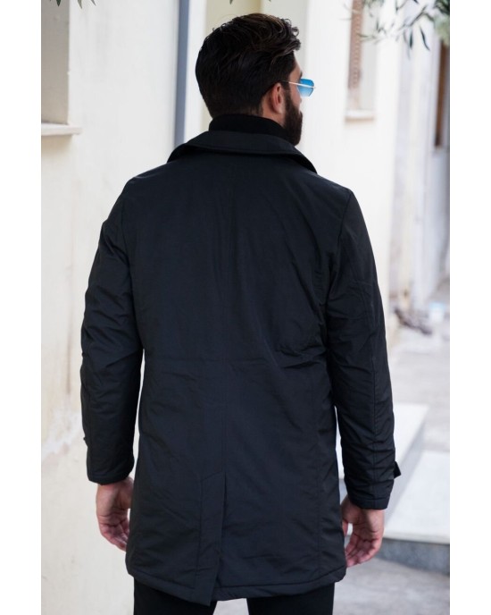 Μπουφάν παρκά Biston μαύρο