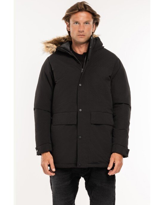 Μπουφάν Jack n Jones μαύρο ΜΠΟΥΦΑΝ ΠΑΡΚΑ