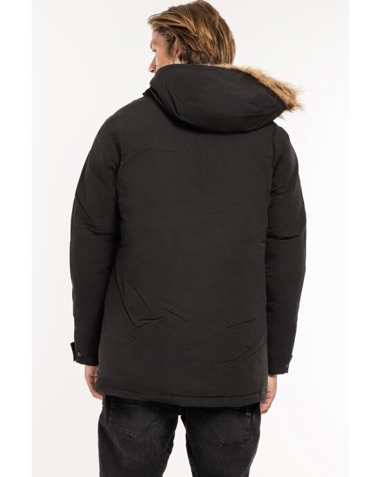 Μπουφάν Jack n Jones μαύρο ΜΠΟΥΦΑΝ ΠΑΡΚΑ