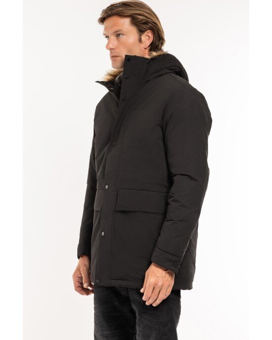 Μπουφάν Jack n Jones μαύρο ΜΠΟΥΦΑΝ ΠΑΡΚΑ