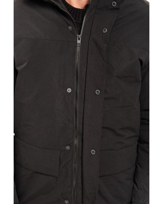 Μπουφάν Jack n Jones μαύρο ΜΠΟΥΦΑΝ ΠΑΡΚΑ