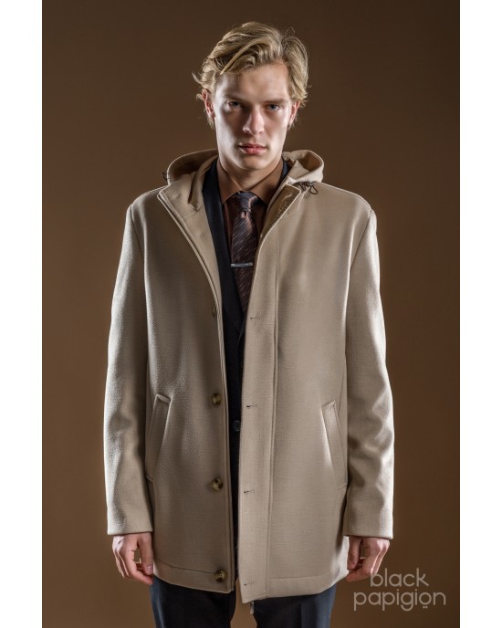 Παλτό Artisti Italiani μπεζ ΠΑΛΤΟ