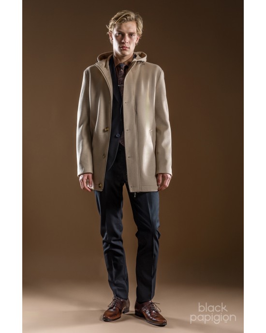 Παλτό Artisti Italiani μπεζ ΠΑΛΤΟ