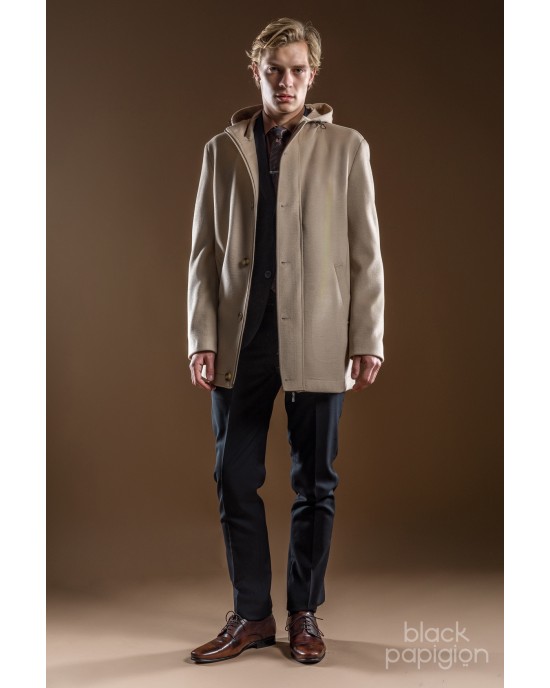 Παλτό Artisti Italiani μπεζ ΠΑΛΤΟ