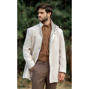 Παλτό Vittorio Adamo μπεζ