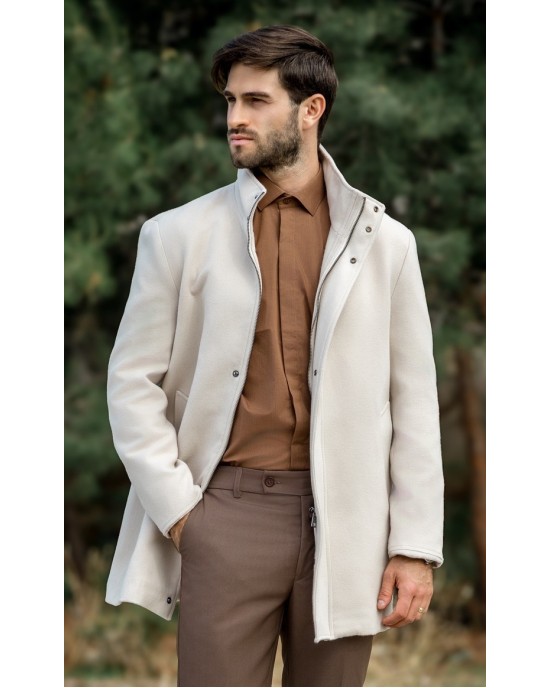 Παλτό Vittorio Adamo μπεζ ΠΑΛΤΟ