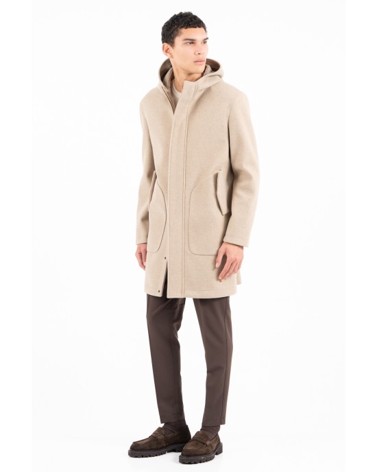 Παλτό Vittorio Perano μπεζ ΠΑΛΤΟ