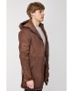 Παλτό Over/D καφέ ΠΑΛΤΟ