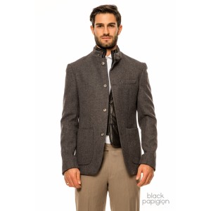 Παλτό Versace γκρι