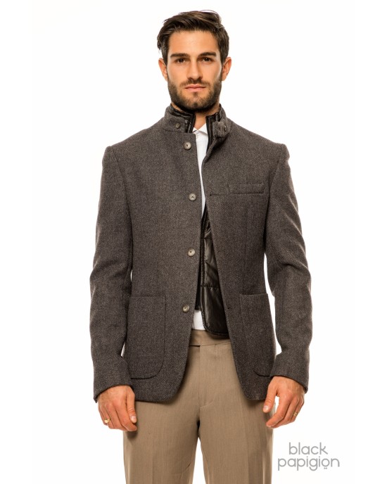 Παλτό Versage γκρι ΠΑΛΤΟ