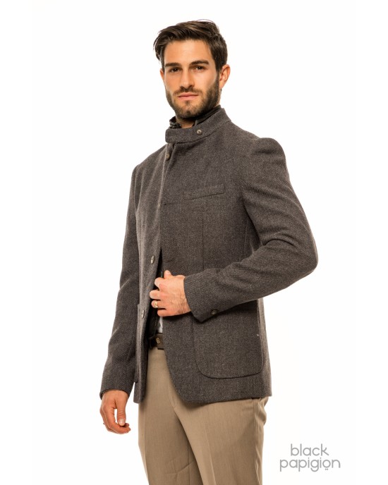 Παλτό Versage γκρι ΠΑΛΤΟ