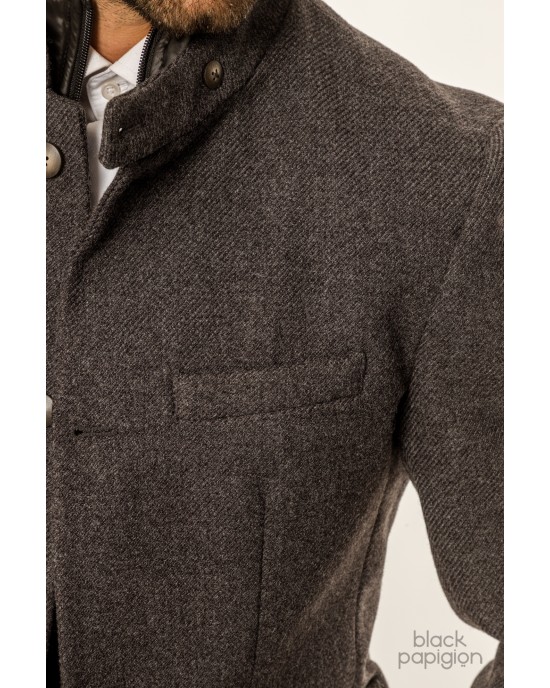 Παλτό Versage γκρι ΠΑΛΤΟ