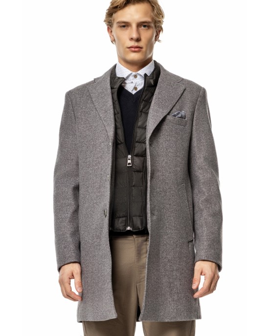 Παλτό Lexton γκρι ΠΑΛΤΟ