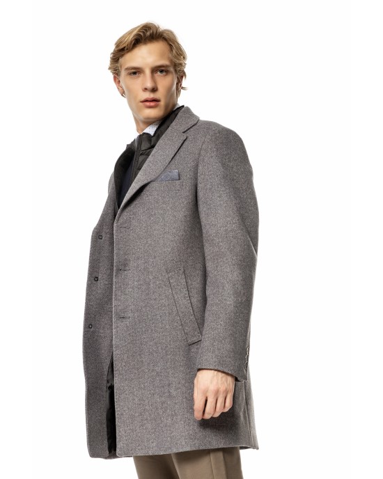 Παλτό Lexton γκρι ΠΑΛΤΟ