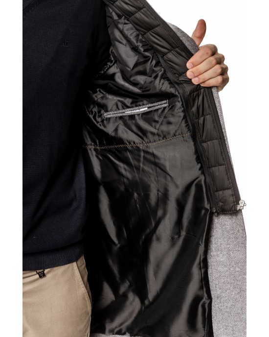 Παλτό Lexton γκρι ΠΑΛΤΟ