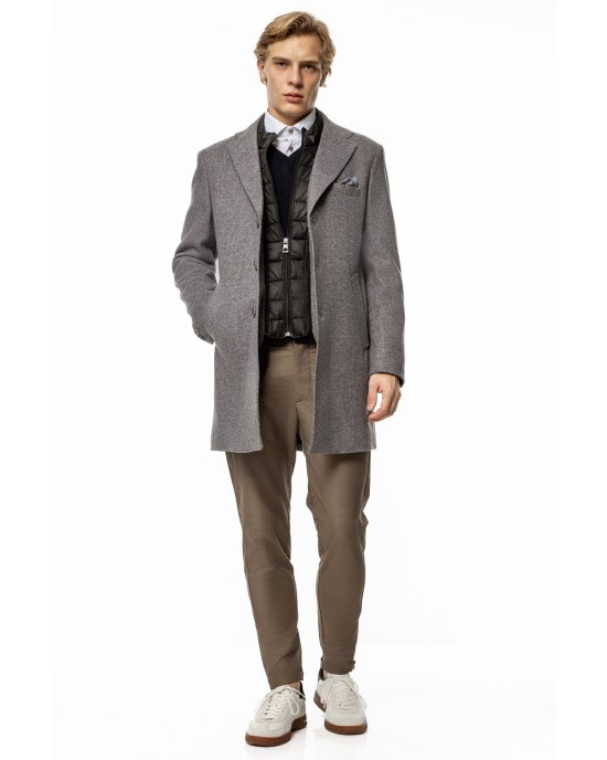 Παλτό Lexton γκρι ΠΑΛΤΟ