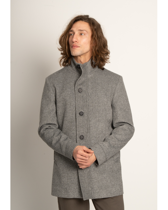 Παλτό Vittorio Pesaro γκρι ΠΑΛΤΟ