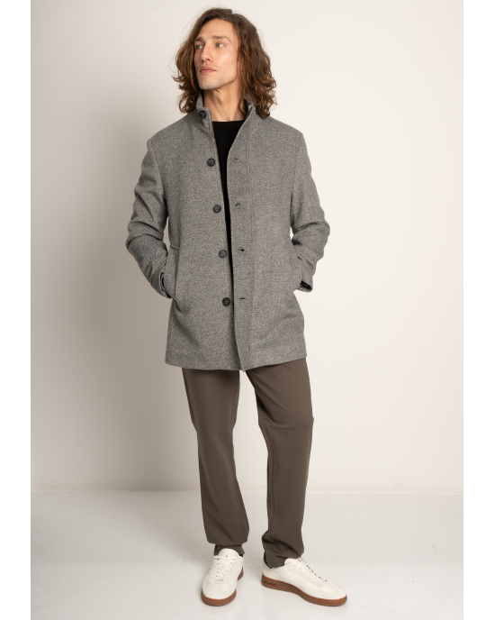 Παλτό Vittorio Pesaro γκρι ΠΑΛΤΟ