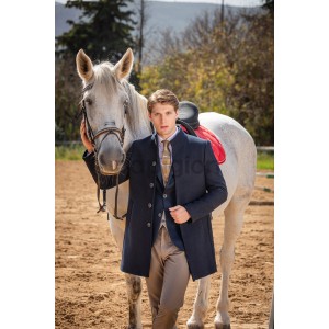 Παλτό Batistini μπλε