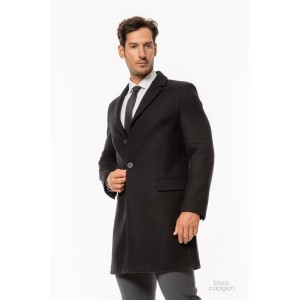 Παλτό Hugo μαύρο