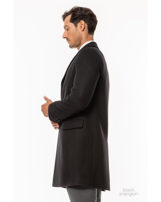 Παλτό Hugo μαύρο ΠΑΛΤΟ