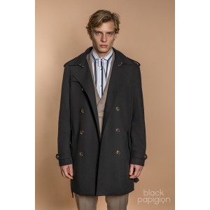 Παλτό Vittorio Morelo μαύρο